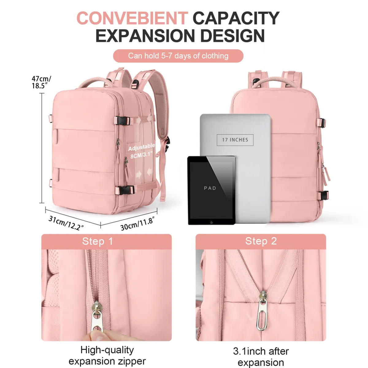Large Capacity Student Schoolbag - Image 21