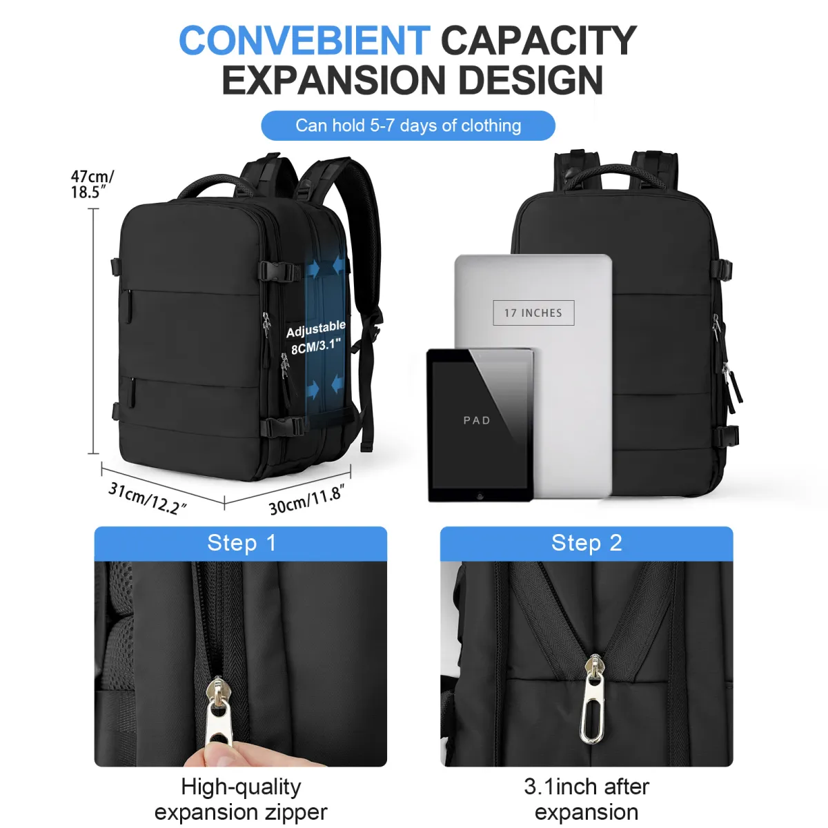 Large Capacity Student Schoolbag - Image 25