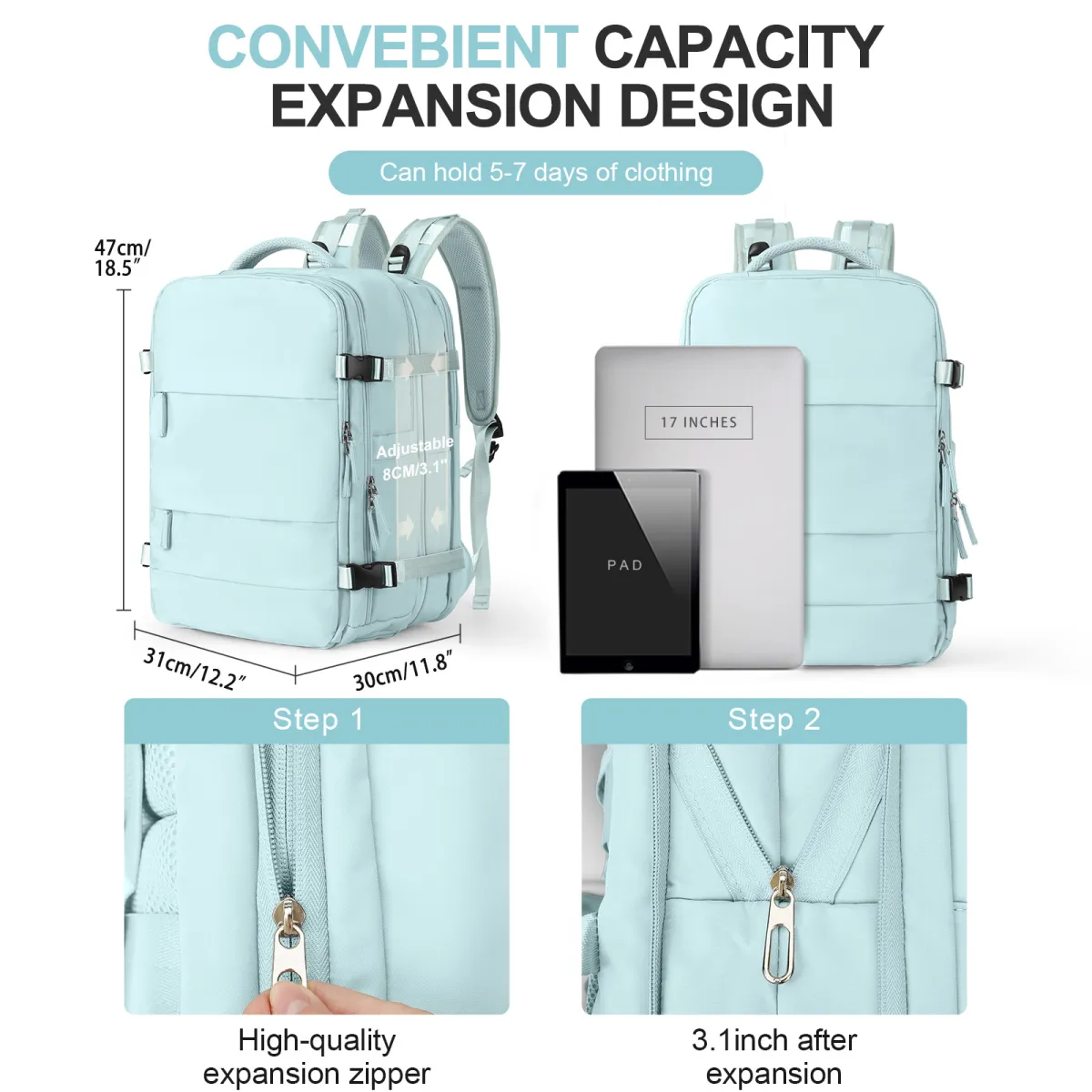 Large Capacity Student Schoolbag - Image 26