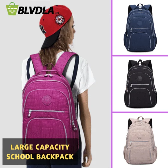 Large Capacity Travel School Backpack - Image 5