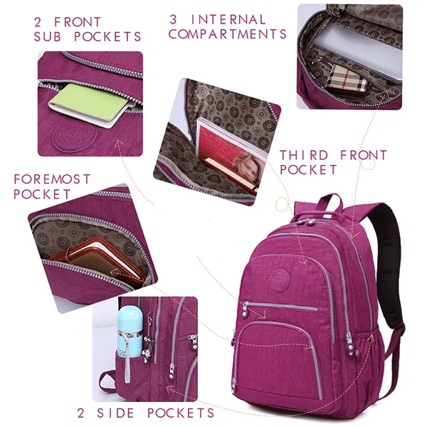 Large Capacity Travel School Backpack - Image 6