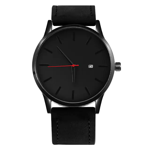 Leather Quartz Watch - Image 10