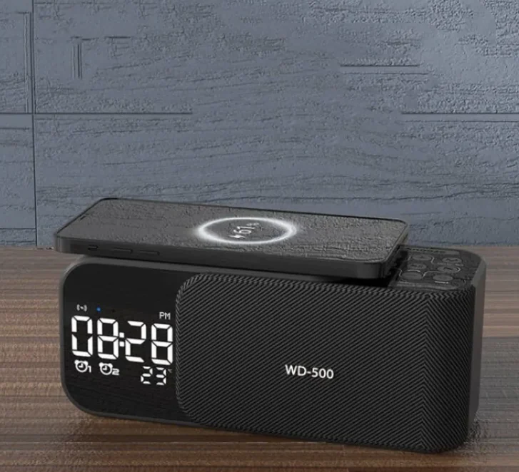 LED Alarm Clock with Bluetooth and FM Radio - Image 5