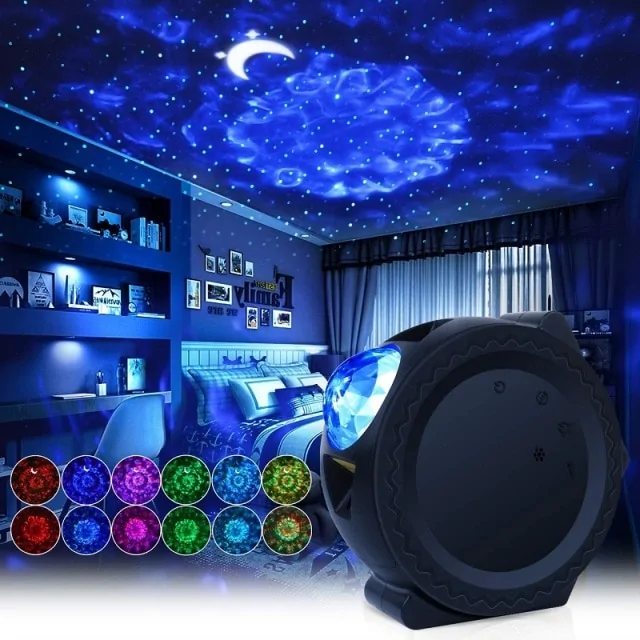 LED Colorful Starry Sky Galaxy Star Projector - Image 4