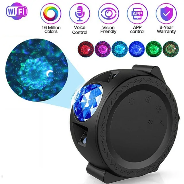 LED Colorful Starry Sky Galaxy Star Projector - Image 5