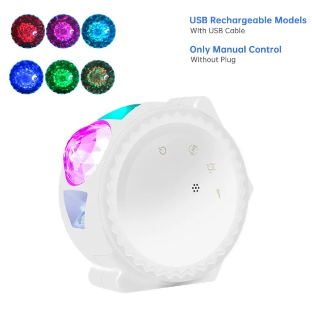 LED Colorful Starry Sky Galaxy Star Projector - Image 6