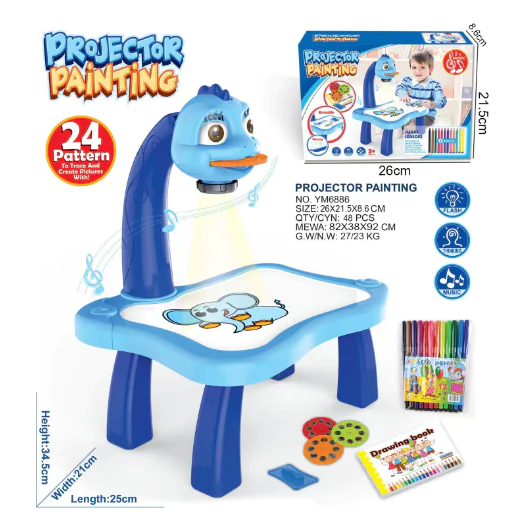 LED Drawing Table Toy - Image 7