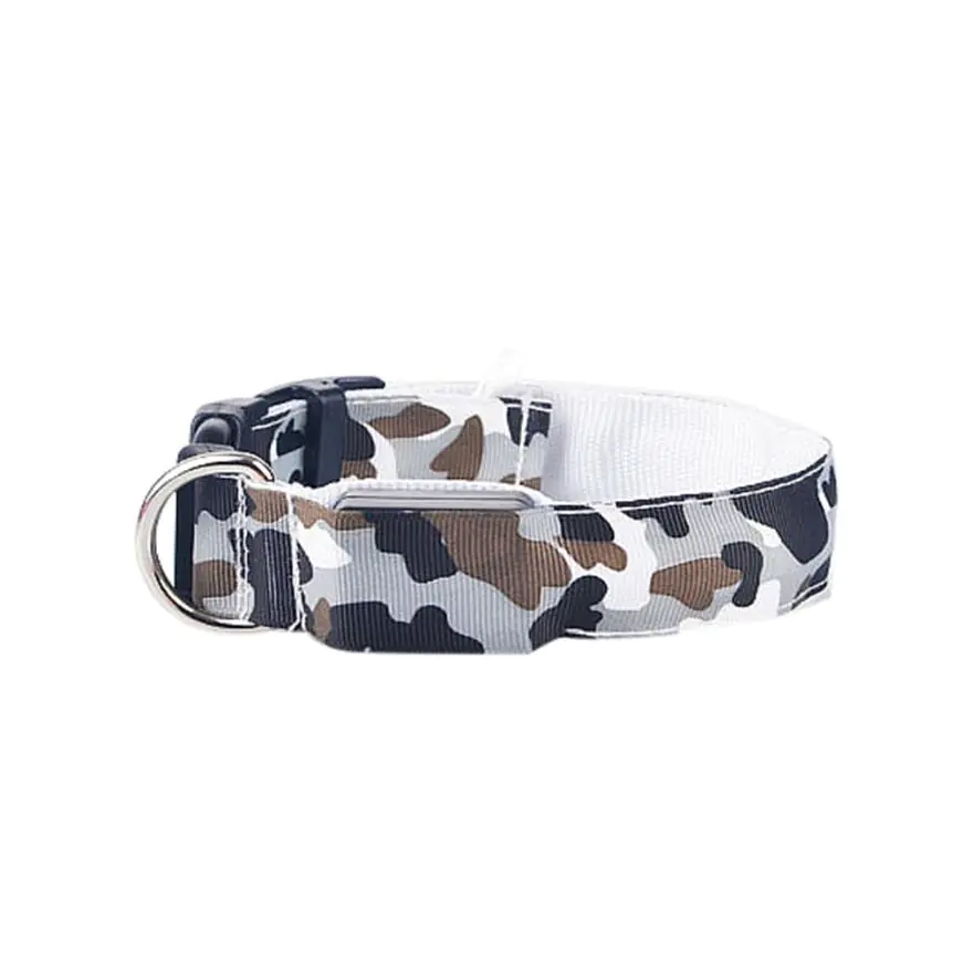 LED Glow Camouflage Dog Collar - Durable Pet Accessory - Image 12