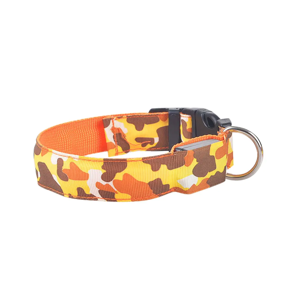 LED Glow Camouflage Dog Collar - Durable Pet Accessory - Image 13