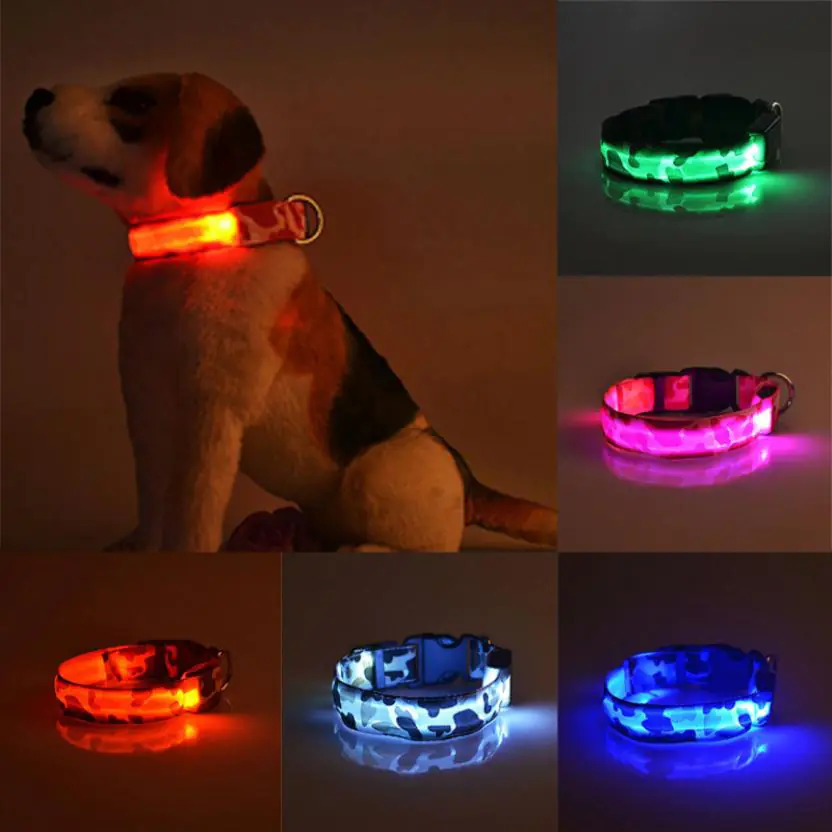 LED Glow Camouflage Dog Collar - Durable Pet Accessory - Image 15