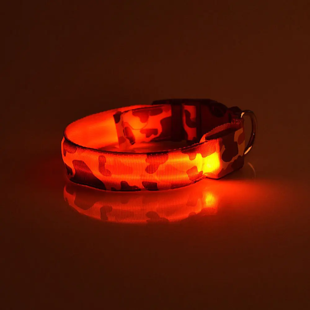 LED Glow Camouflage Dog Collar - Durable Pet Accessory - Image 19