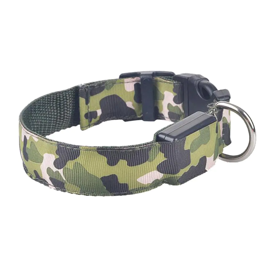 LED Glow Camouflage Dog Collar - Durable Pet Accessory - Image 21