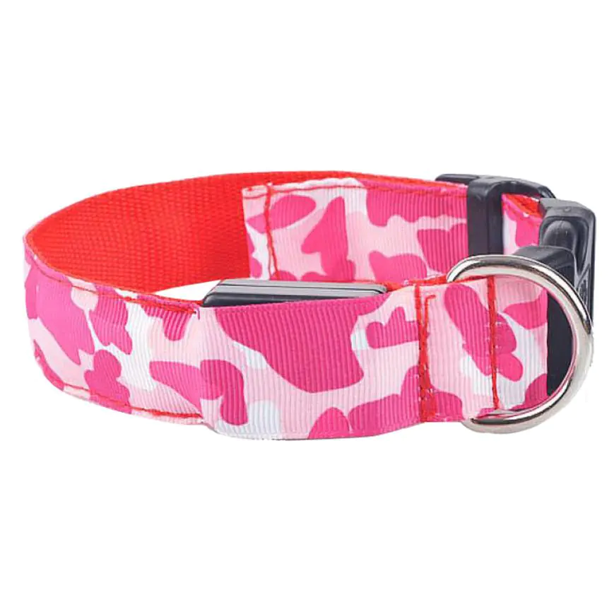 LED Glow Camouflage Dog Collar - Durable Pet Accessory - Image 23