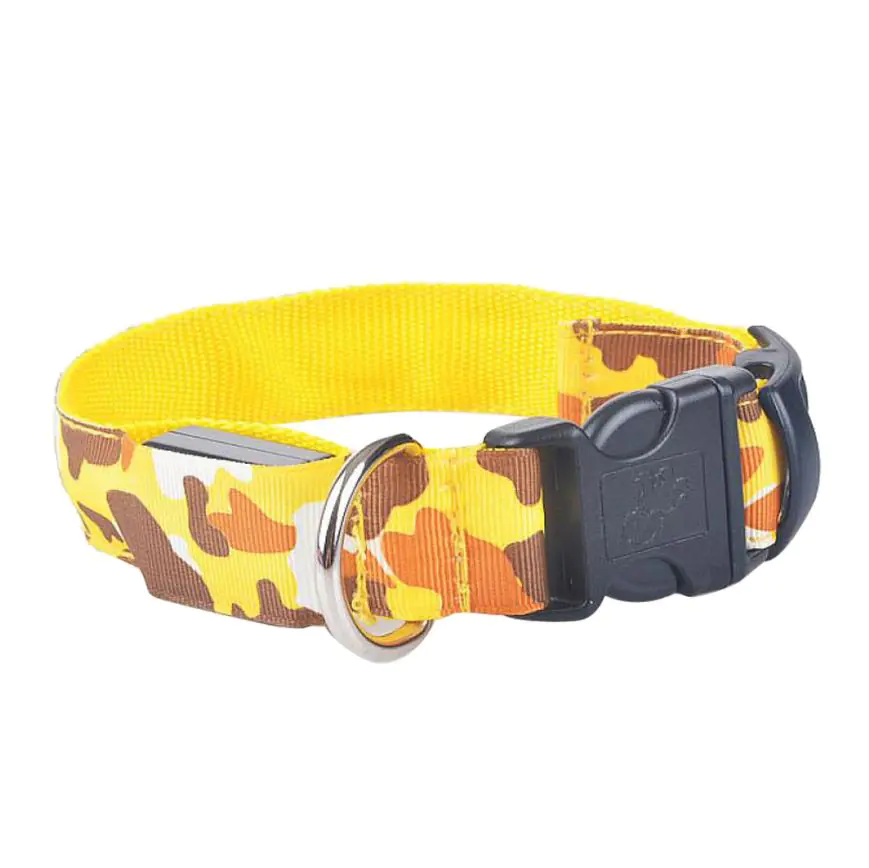 LED Glow Camouflage Dog Collar - Durable Pet Accessory - Image 4