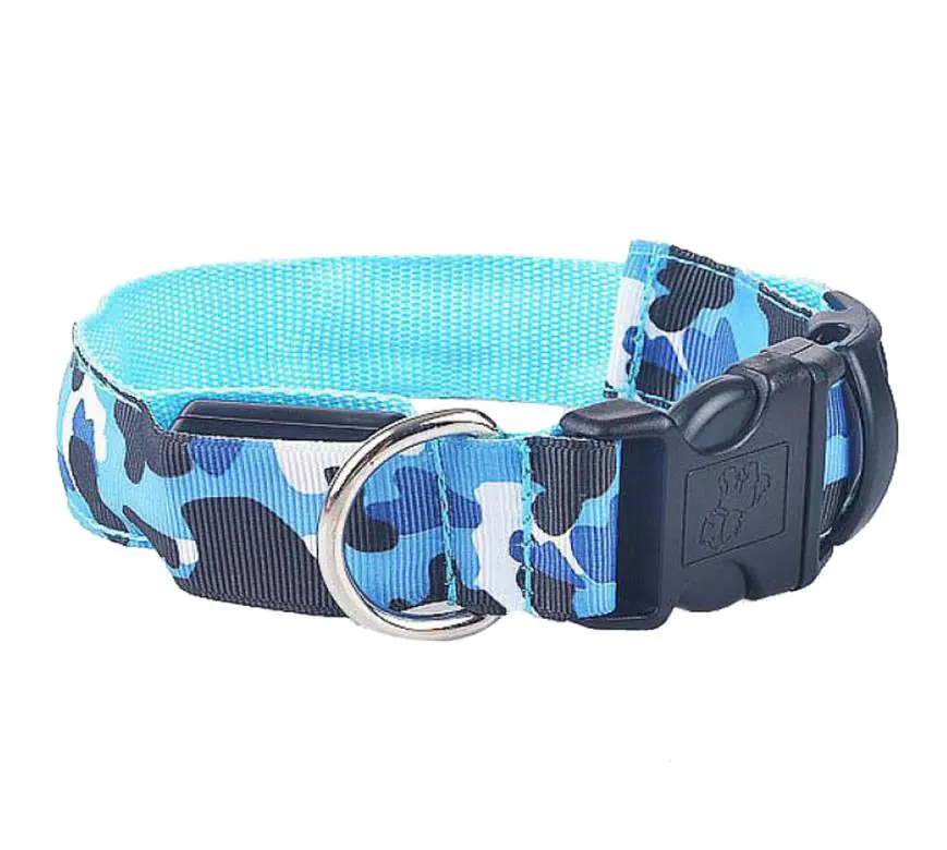 LED Glow Camouflage Dog Collar - Durable Pet Accessory - Image 7