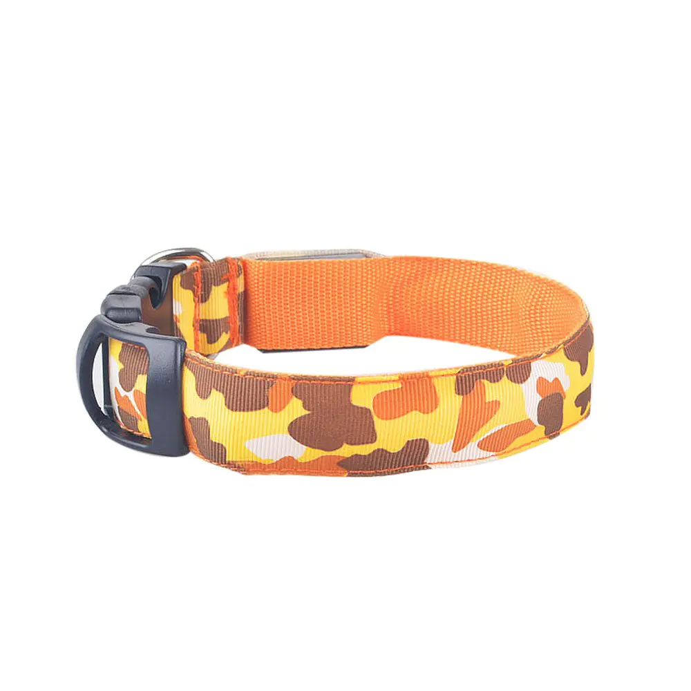 LED Glow Camouflage Dog Collar - Durable Pet Accessory - Image 8