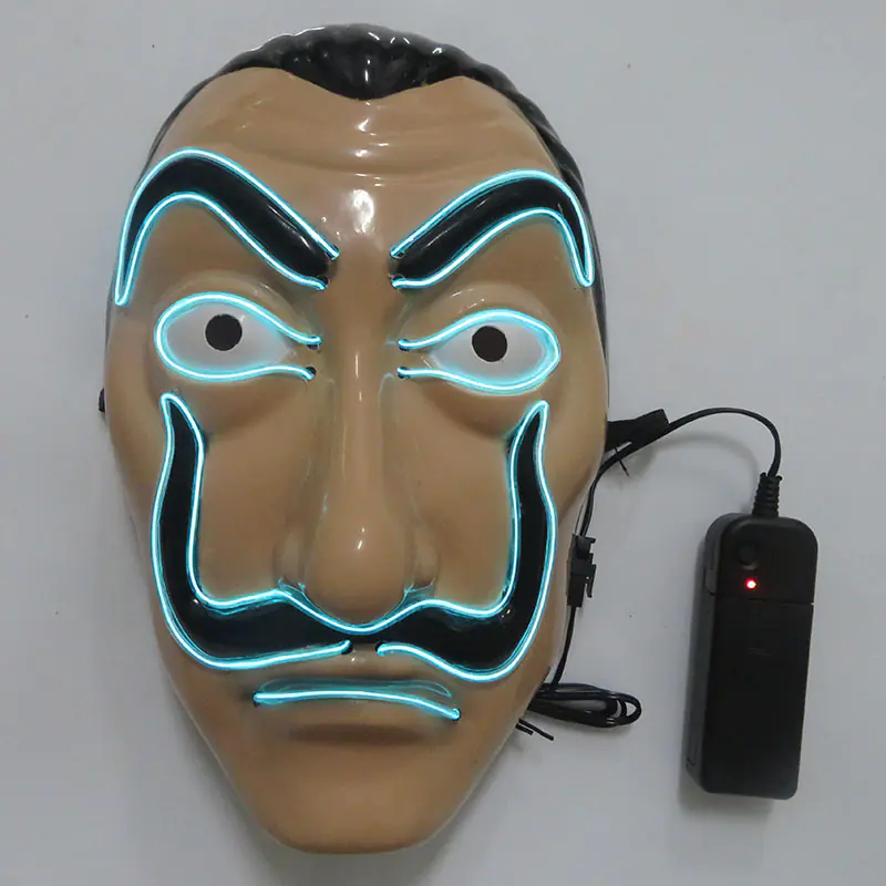 LED Halloween Clown Mask Party Prop and Costume Toy - Image 10