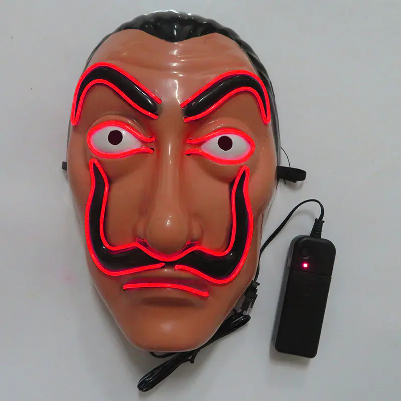 LED Halloween Clown Mask Party Prop and Costume Toy - Image 11