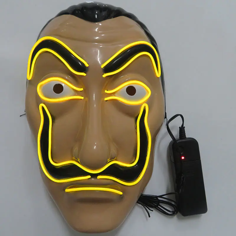 LED Halloween Clown Mask Party Prop and Costume Toy - Image 5