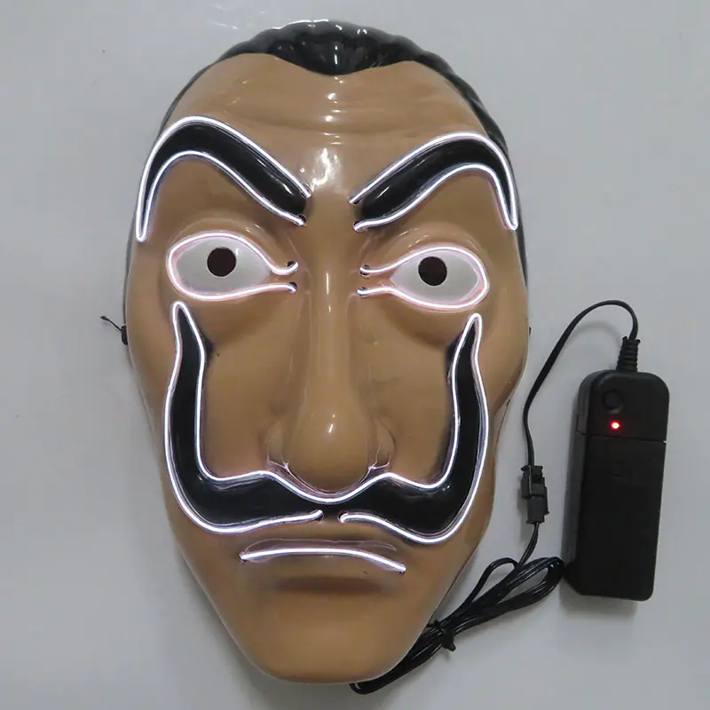 LED Halloween Clown Mask Party Prop and Costume Toy - Image 9