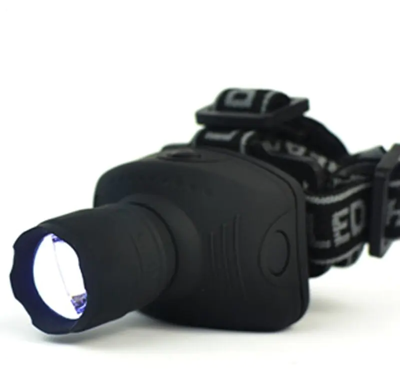 LED Headlamp with Three Modes and Zoom for Fishing - Image 2