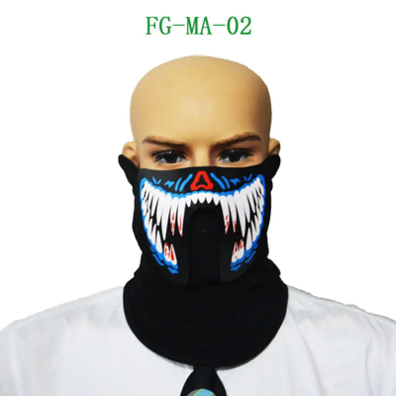 LED Light Mask with Sound Control - Image 2