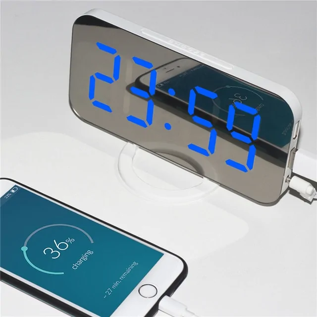 LED Mirror Clock - Image 16