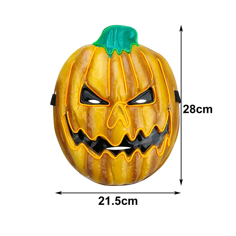 LED Pumpkin Mask - New Design for Halloween - Image 2