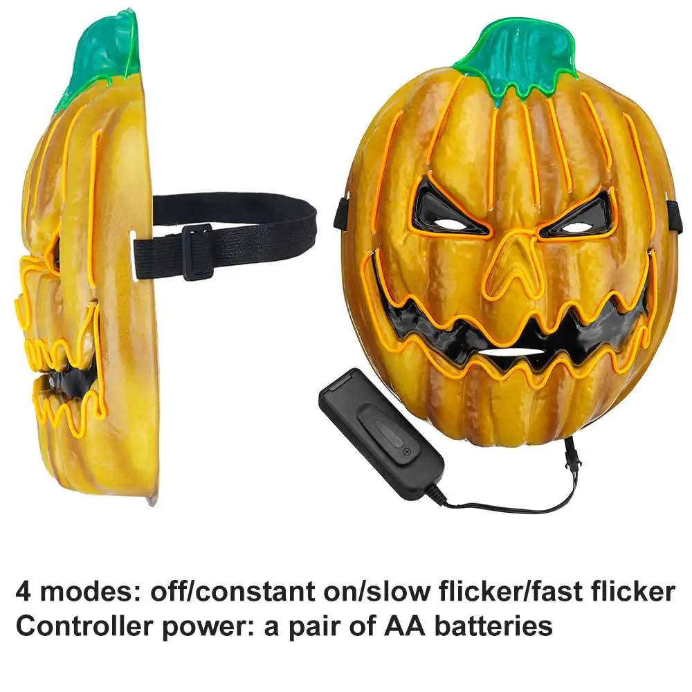 LED Pumpkin Mask - New Design for Halloween - Image 5