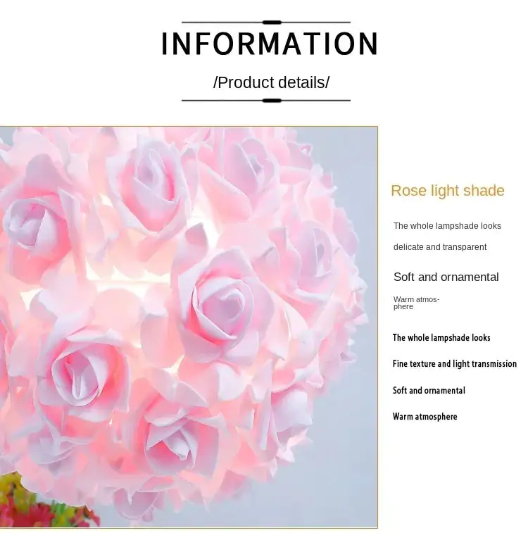 LED Table Lamp Rose Flower Bonsai Tree Night Lights Garland - Image 5