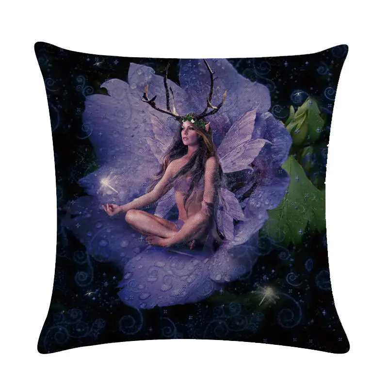 Linen Cushion Cover - 45x45cm Size - Image 2