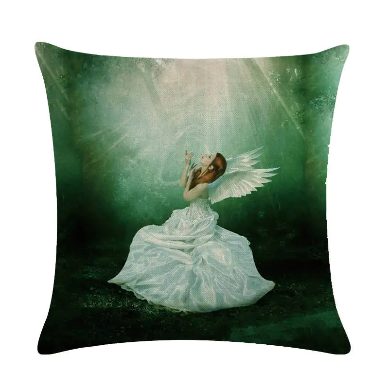 Linen Cushion Cover - 45x45cm Size - Image 4
