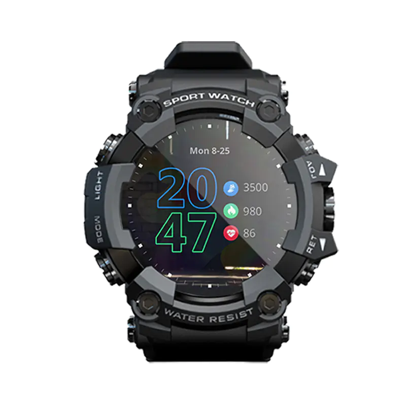 LOKMAT ATTACK Full Touch Screen Fitness Tracker Smart Watch - Image 3