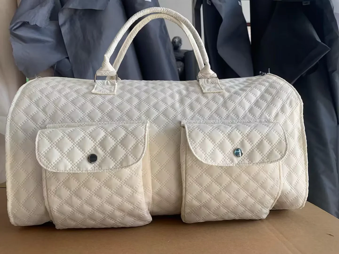 Luggage Bag with Shoe & Coat Storage - Image 10