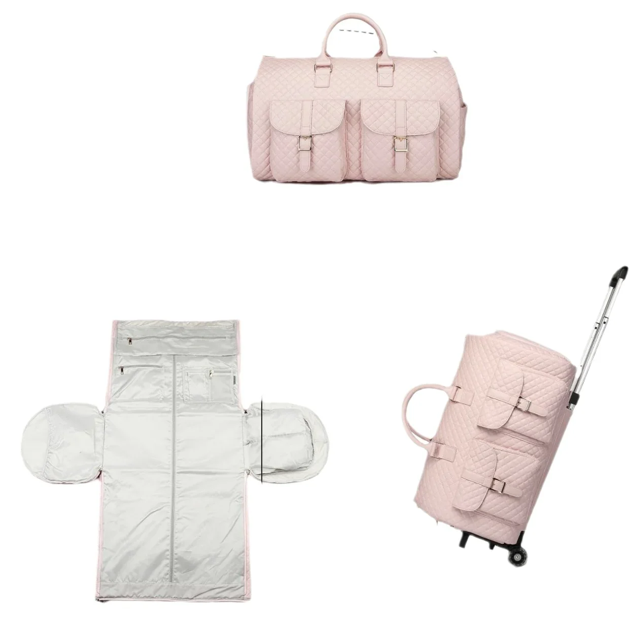 Luggage Bag with Shoe & Coat Storage - Image 3