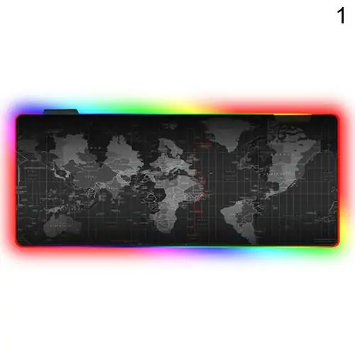 Luminous RGB LED Lights Desktop Gaming Mouse Pad - Image 16