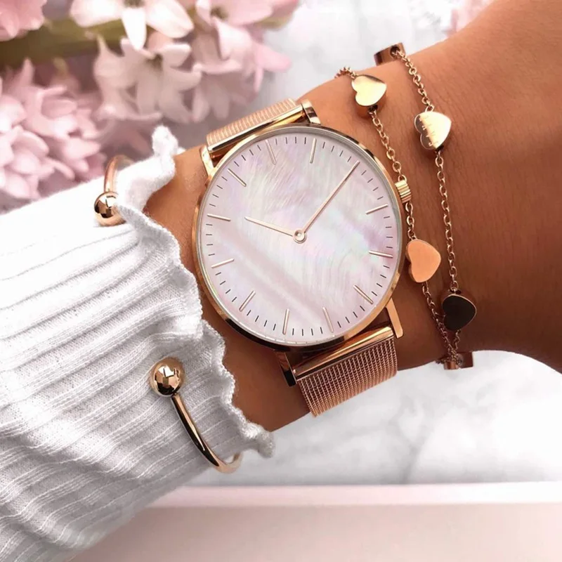 Luxury Brand Rose Gold Watch - Image 2
