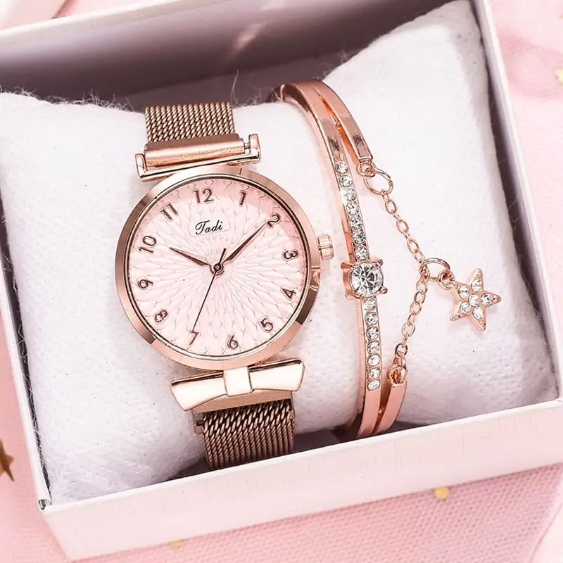 Luxury Magnetic Quartz Bracelet Watches - Image 6