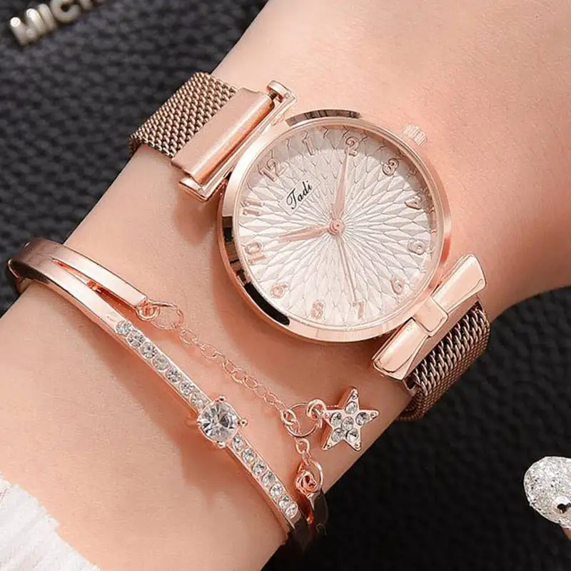 Luxury Magnetic Quartz Bracelet Watches - Image 2