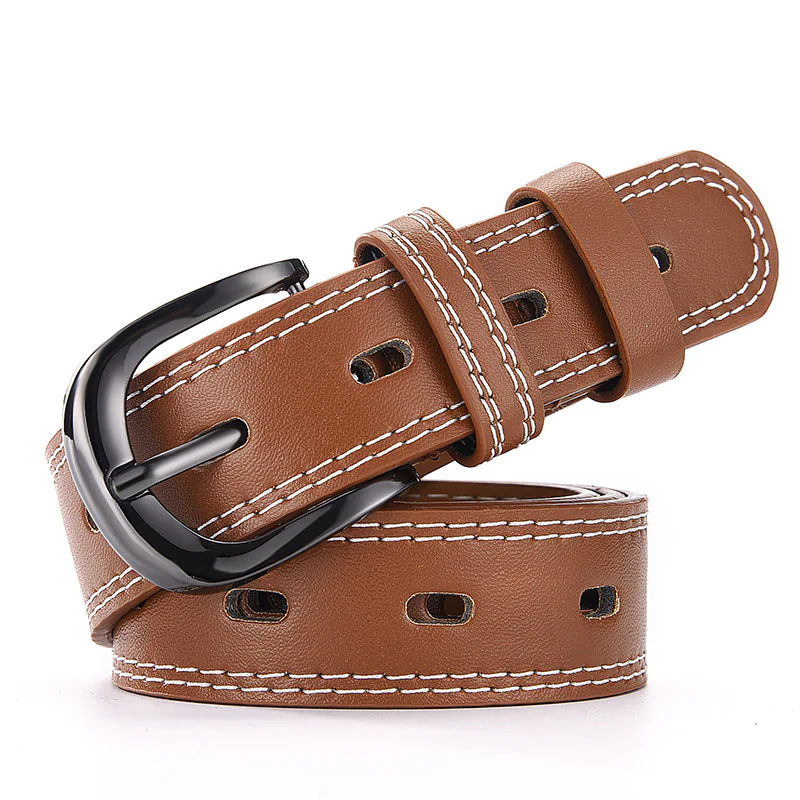 Luxury Women's Leather Belts - High Quality & Decorative - Image 5