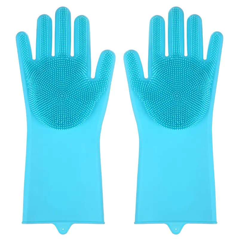 Magic Silicone Dish Washing Gloves - Image 6