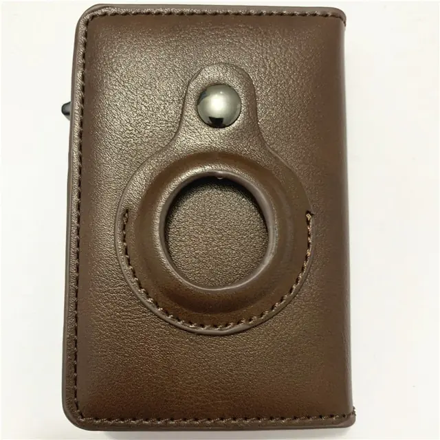 Magnetic Closure Airtag Slide Wallet - Image 12