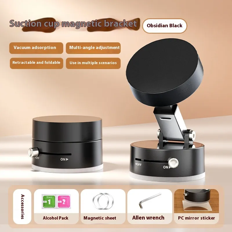 Magnetic Foldable Phone Holder with Suction Cup - Image 10