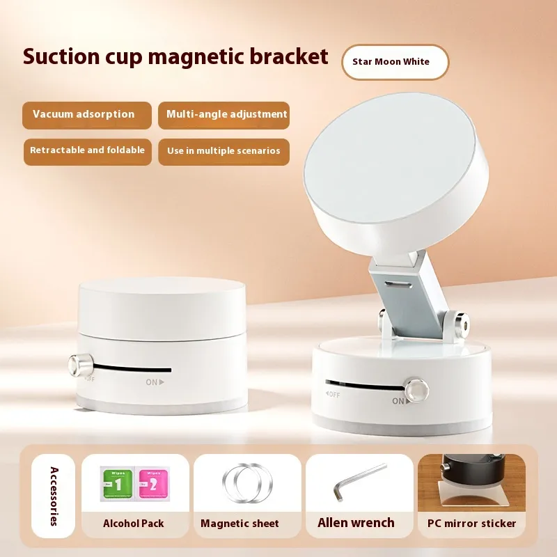 Magnetic Foldable Phone Holder with Suction Cup - Image 12