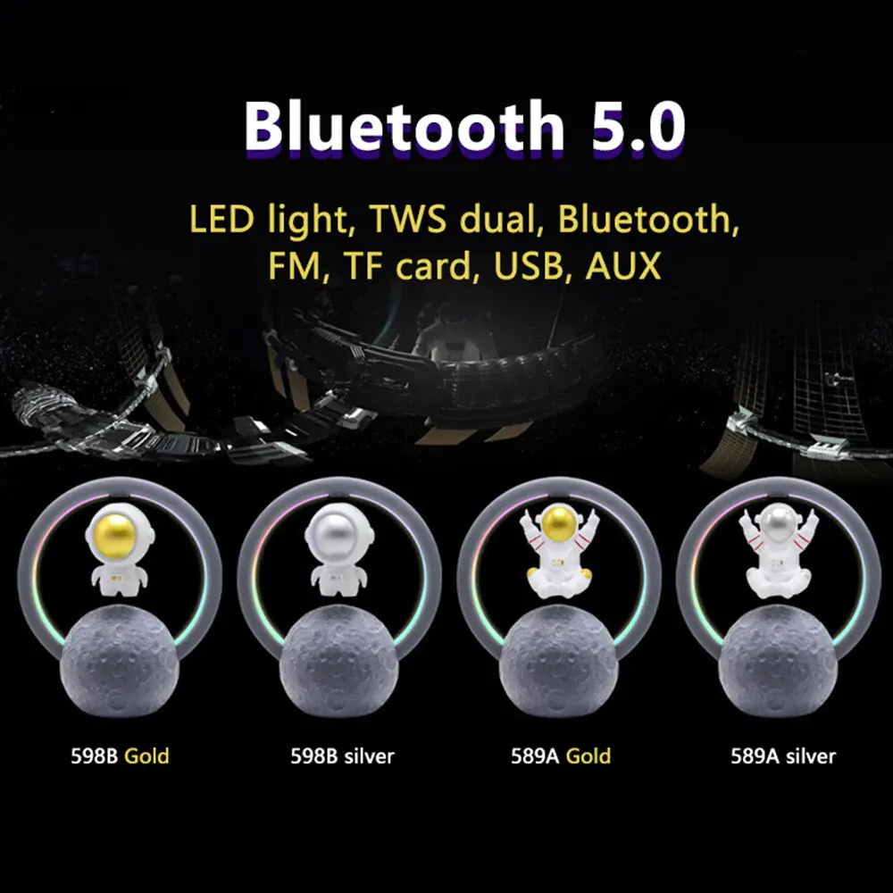 Magnetic Levitation Bluetooth Speaker - Image 4