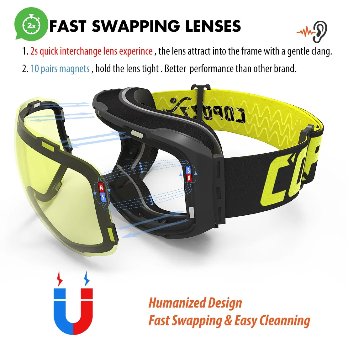 Magnetic Ski Goggles - Image 7
