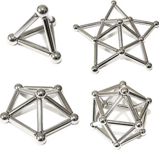 Magnetic Sticks And Steel Balls Toy - Image 2
