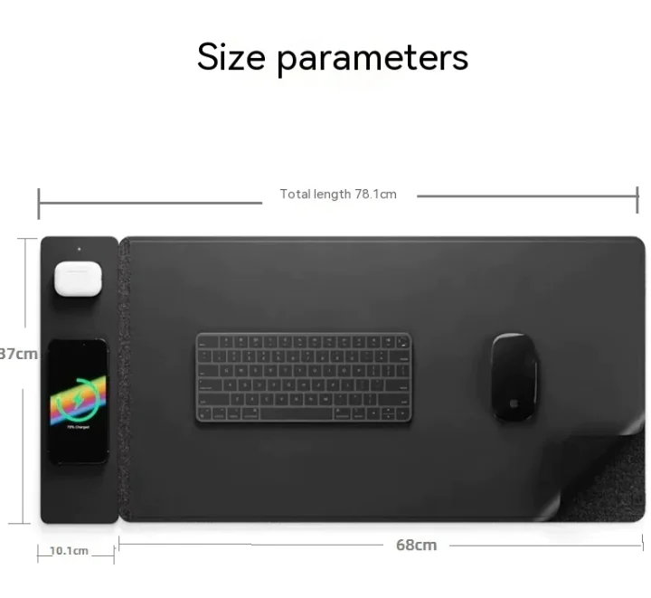 Magnetic Wireless Charging Mouse Pad - Image 4