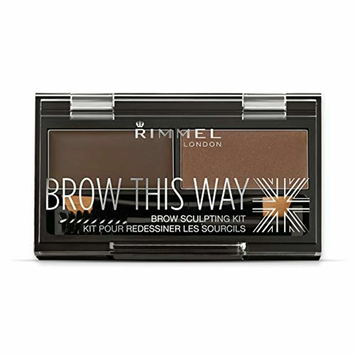Maquilhagem para Sobrancelhas Rimmel London Brow This Way 003-Dark Brown