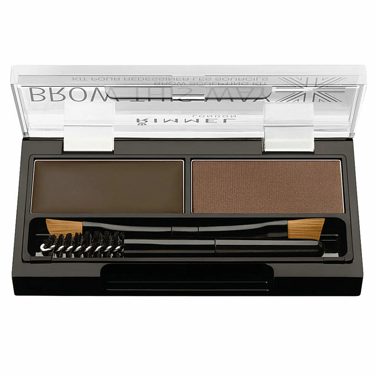 Maquilhagem para Sobrancelhas Rimmel London Brow This Way 003-Dark Brown - Image 2